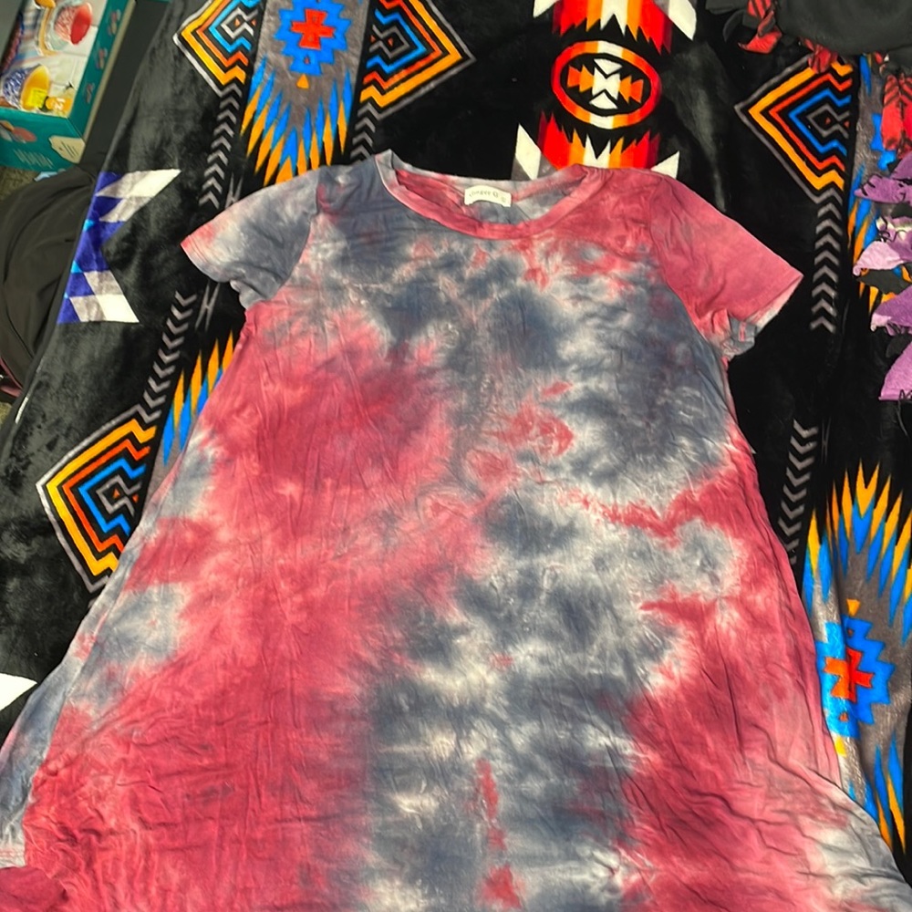 Tie-dye dress